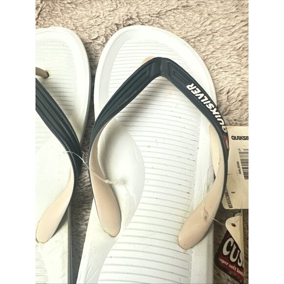 Quiksilver Haleiwa Men's Flip Flops WHN Sandal Size 8 - Picture 6 of 16